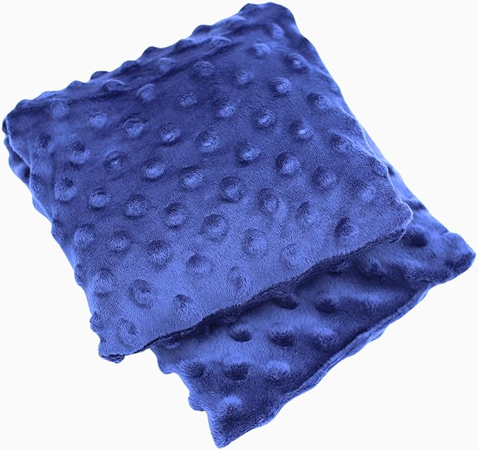 Microwave Heating Pad for Cramps, Aches & Pains - Weighted Microwavable Heating Pad – Moist Heat Therapy for Back, Neck, and Shoulders – Made in USA with Lavender, Flaxseed, and Buckwheat-Ruum Studio Home