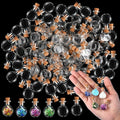 Zhehao 200 Pcs 2 ml Mini Glass Bottles Jars with Cork Stoppers Small Wishing Bottle Tiny Jars with Cork Mini Potion Bottles Clear Drifting Bottle for Wedding Birthday Party DIY Crafts Supplies-Ruum Studio Home
