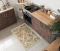 Keen Home Design 2x3 Rug - Machine Washable Entry Rug with Non-Slip Backing, Ideal for Enteryway, Kitchen, Bathroom, Laundry Room - Vintage, Easy Clean, Durable, Low Pile Rug - (2' x 3')-Ruum Studio Home