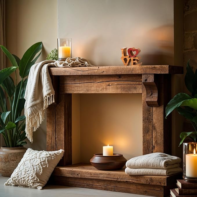 Decozen Gifts for Mom - Wooden Love Letters Sculpture - Mother's Day Birthday Gifts, Home, Office, Living Room, Shelf, Fireplace, Farmhouse, Tabletop, Boho and Mantle Decor - Mothers Day Decorations-Ruum Studio Home