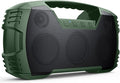 IPX7 Waterproof Bluetooth Speaker, 40W (60W Peak) Portable Wireless Speakers, 32H Playtime, Stereo Loud Sound, Deep Bass, Bluetooth 5.0, Built-in Mic for Camping, Party, Outdoor, Gifts, Beach-Green-Ruum Studio Home