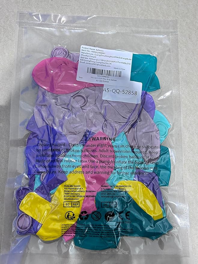 Pastel Balloons 60 Pcs Metallic Pink Purple Teal Blue Yellow Multicolor Latex Balloon Macaron Rainbow Pastel Color Party Balloons for Girls Birthday Baby Shower Bridal Wedding Party Decorations-Ruum Studio Home