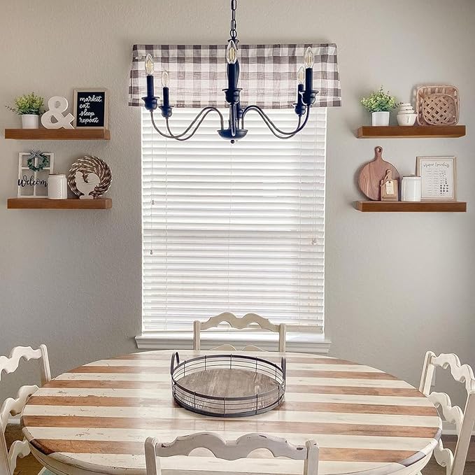 IAE Walnut Floating Wall Shelves 16 inch, Bathroom Shelves Wall Mounted,Invisible Shelf Floating Kitchen Shelves,Wooden Wall Shelving with Brackets for Living Room Wall Mounted,Easy Install,Set of 2-Ruum Studio Home