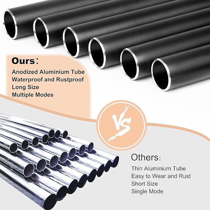 Wind Chimes for Outside, 37.5 inch Large Metal Wind Chimes Outdoor (2 Pack)-Ruum Studio Home