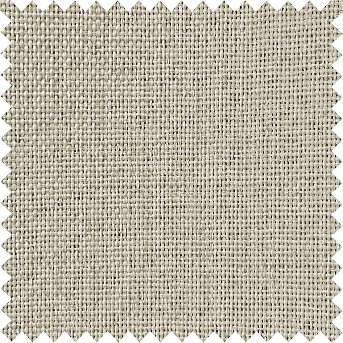 Macochico Ivory White 100% Blackout Linen Curtains 96 Inches Long Pinch Pleated Curtains for Bedroom Living Room Nursery Farmhouse Insulated Sound Reducing Drapery with Tieback 84”Wx96”L 1 Panel-Ruum Studio Home