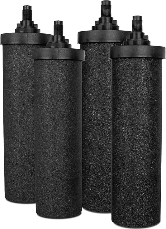 AquaEasy BB9 Activated Carbon Water Filter Candle(4 Pcs) Replacement Gravity Water Filter Candle Compatible With Gravity Filter System-Ruum Studio Home