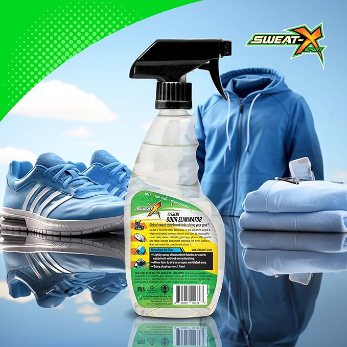 Extreme Odor Spray - Multipurpose No-Wash Deodorizer - Ideal for Shoes and Gym Clothing - Victory Scent (16 fl oz)-Ruum Studio Home