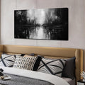 Abstract Wall Pictures for Living Room,Black Art Paintings for Wall Office Wall Art Bedroom Wall Decor 20 x 40 Inch-Ruum Studio Home