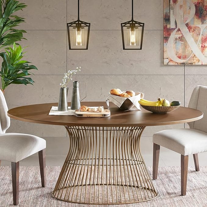 1-Light Black Pendant Light Fixture Farmhouse Iron Cage Metal Pendant Light Lantern Hanging Light Fixtures with Clear Glass Shade for Kitchen Island, Entryway, Dining Room, Hallway 5.9*5.9*8.27IN-Ruum Studio Home