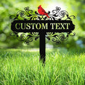 Personalized Metal Garden Signs, Custom Name Yard Stake Sign for House Outdoor Outside Decorative, Lawn Patio Decorations Gardening Enthusiasts Grandmothers Gift-Ruum Studio Home