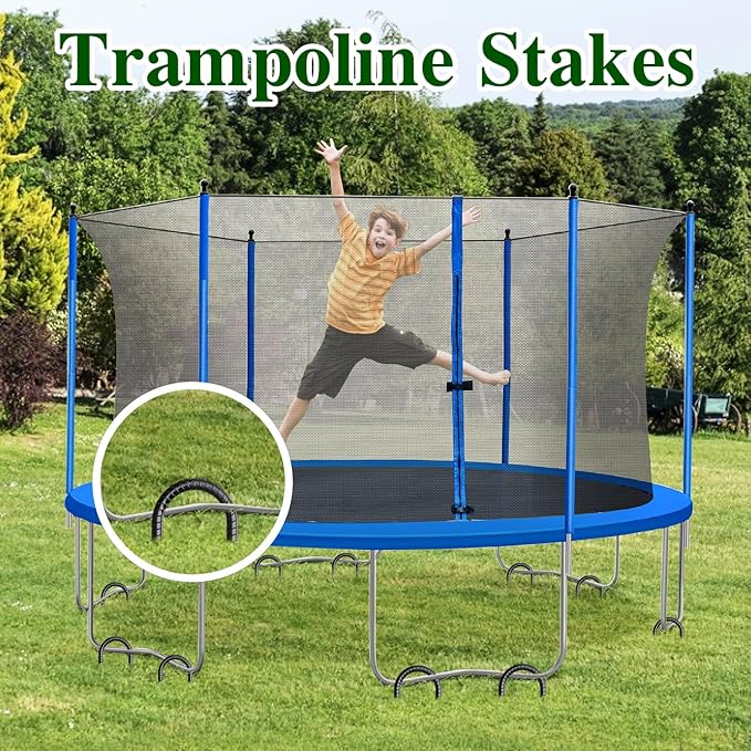 Rebar Stakes 12 Inch J Hook Ground Stakes Heavy Duty 30 Pack Chain Link Fence Stakes Galvanized Anchors Metal Tent Stakes for Wire Fencing Concrete Forming Trampolines Camping Canopies Shed Swing-Ruum Studio Home