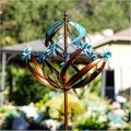 Wind Spinners Outdoor Metal - 86" Height Extra Large Kinetic Wind Spinner Sculpture for Yard and Garden, Ideal Gifts for Birthday, Anniversary and Housewarming-Ruum Studio Home