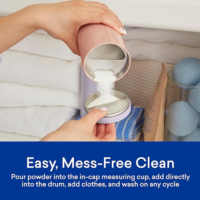 BLUELAND Oxi Laundry Booster Powder Refill 2-Pack, Clear Skies Scent, 50 Loads, 35.2 oz, Plastic-Free, Eco Friendly, Oxy Cleaner, Stain Remover-Ruum Studio Home
