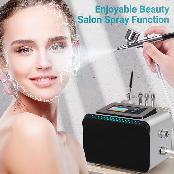 Meifuly Vacuum Therapy Machine, 3 in 1 Vacuum Cupping Sets, Skin Care and Airbrush Machine, with 1800ML and 1500ML Large Cups, 0-80 cmHg, 5 inch Touch Screen-Ruum Studio Home