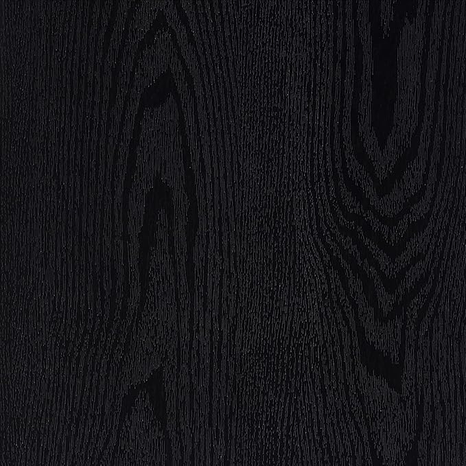 Henn&Hart 22" Wide Square Side Table in Natural Black, for Home, Living Room, Bedroom, Entertainment Room, Office-Ruum Studio Home