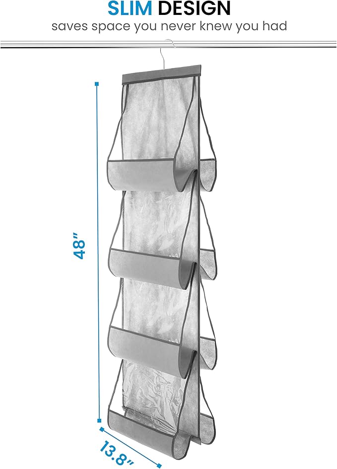 SNSLXH Closet Clear Handbag Organizer-Ruum Studio Home