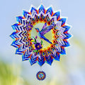 Hummingbird Wind Spinner,Hanging Wind Spinners Outdoor for Garden Decoration，12 inch 3D Stainless Steel Wind Sculpture for Indoor/Outdoor Decor-Ruum Studio Home