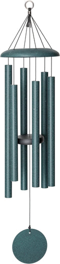 Corinthian Bells by Wind River – 36 inch Green Wind Chime for Patio, Backyard, Garden, and Outdoor Decor (Aluminum Chime) Made in The USA-Ruum Studio Home