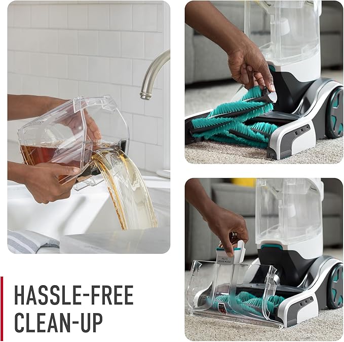 Hoover Smartwash Automatic Carpet Cleaner Machine, FH52000, Turquoise-Ruum Studio Home