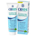 CloSYS Fluoride Free Toothpaste, 3.4 Ounce, Travel Size, Gentle Mint, TSA Compliant, Whitening, Enamel Protection, Sulfate Free-Ruum Studio Home