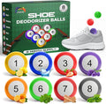 Shoe Deodorizer Balls 8-Pack – Long-Lasting Sneaker & Gym-Bag Odor Eliminator, Twist-to-Activate Billiard-Ball Freshener, Assorted Scents (Lemon, Ocean, Lavender & More) – 8-Month Supply-Ruum Studio Home