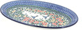 Blue Rose Polish Pottery Maria Oval Platter-Ruum Studio Home
