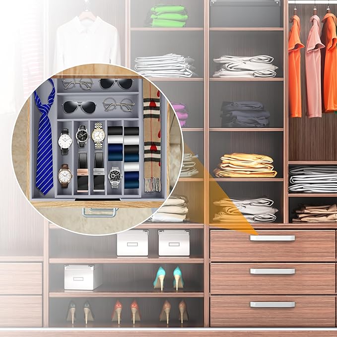 Kitchen Silverware Drawer Organizer and Storage Cabinet Utensil Rack Bathroom Counter Vanity Extra Large Big Cooking Drawer Organizers Countertop Pantry Storage Cabinet Best Kitchen Must Haves 2025-Ruum Studio Home