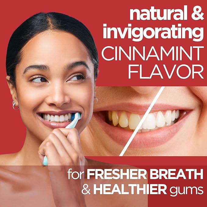 Wellnesse Hydroxyapatite Toothpaste – Fluoride Free for Sensitive Gums – Anti-Plaque, Remineralizing, Enamel Protection & Natural Whitening Toothpaste for Adults – Cinnamint Flavor - 4 oz-Ruum Studio Home