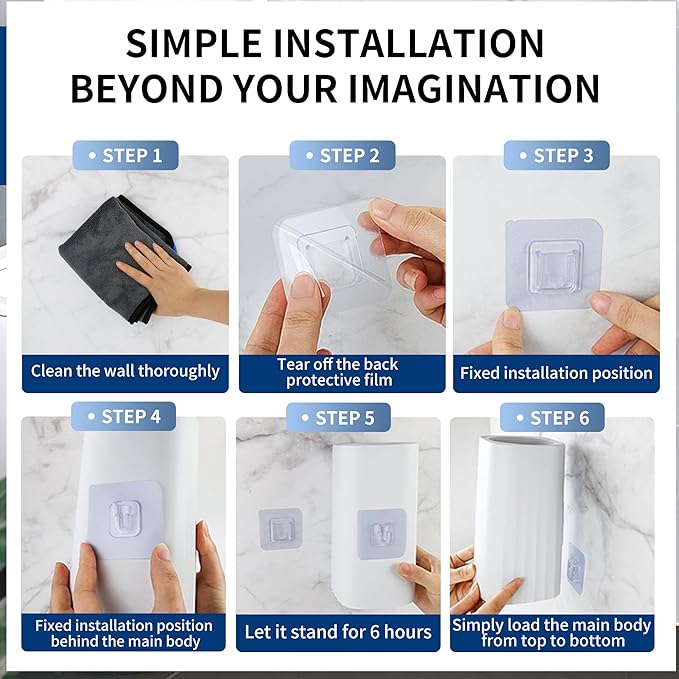 Toilet Brush & Holder Set, Lightweight Plastic Handle, Space Saving for Storage, Deep Cleaning, Drip-Proof, Easy to Assemble, Nylon Bristles, White & Grey-Ruum Studio Home