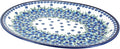 Blue Rose Polish Pottery Kalina Large Serving Platter-Ruum Studio Home