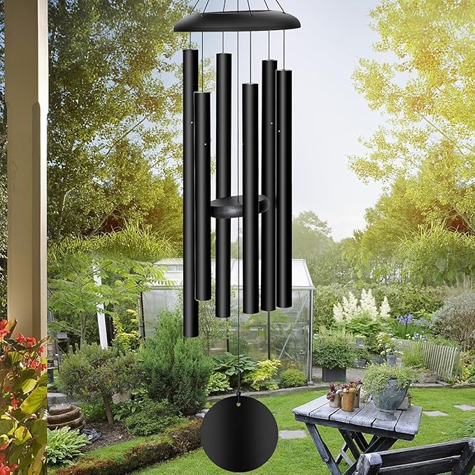 Wind Chimes Outdoor Deep Tone，36'' Large Memorial Wind Chimes for Outside，Wind Chime Gifts for mom/Grandma,Balcony,Garden Décor-Ruum Studio Home