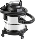 Amazon Basics Wet Dry Vacuum Cleaner, 4 gallon Shop, 3 HP Stainless Steel, Grey/Black-Ruum Studio Home