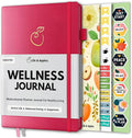 Life & Apples Wellness Journal Planner – Food Log, Fitness Tracker, Habit Tracker, Weight Loss Journal for Diet Tracking and Health Goals, Undated, Size A5 Berry-Ruum Studio Home