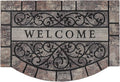 Thick Welcome Mats Outdoor, 24 * 36" Large Front Door Mat Entrance, Durable Welcome Mat for Front Door, Heavy Duty No Slip Rubber Outdoor Mats for Home Entrance-Ruum Studio Home