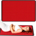 Comfytemp 41.5'' x 26'' Red Light Therapy Mat for Body, Near Infrared Light Therapy Pad with 560 LEDs, 660nm & 850nm Light Blanket for Back Belly Knee Joint Muscle Pain Relief, 96W-Ruum Studio Home