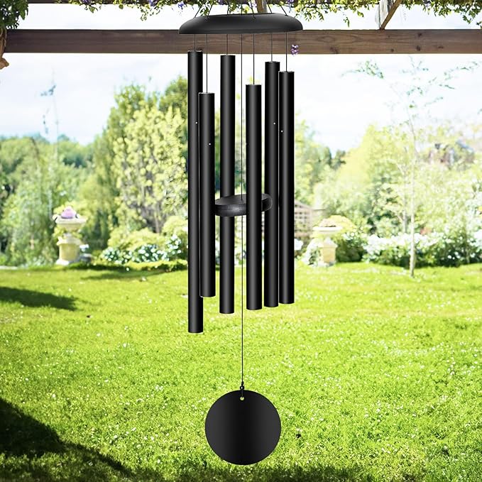 Wind Chimes Outdoor, 38'' Large Memorial Wind Chimes for Outside Deep Tone, Wind Chime Gifts for Garden Hanging Decor, Sympathy Gift-Ruum Studio Home