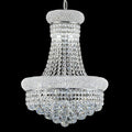 10 - Light Unique Empire Crystal Chandelier for Dining Room Foyer Entryway Living Room Bedroom Chrome Finish-Ruum Studio Home