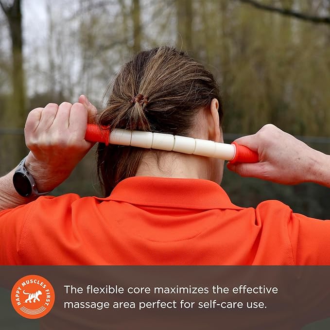Tiger Tail The Stick - Bendy 15” Flexible Muscle Roller Stick for Myofascial Release & Trigger Points - Bendable Deep Tissue Massager for Legs, Back, Shoulders - Relieve Soreness & Improve Recovery-Ruum Studio Home