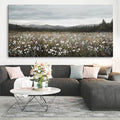 HGUAOA Vintage Framed Floral Landscape Wall Art for Living Room - Large Nature Artwork Above Bed Wall Decor - Farmhouse Mountain Pictures for Bedroom Wall Decor 20×40IN-Ruum Studio Home