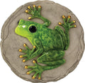 Spoontiques -Garden Décor - Raised Frog Stepping Stone - Decorative Stone for Garden-Ruum Studio Home