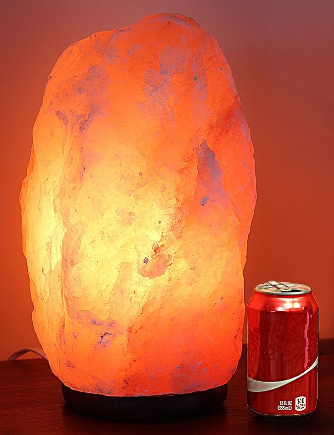 Giant Natural Himalayan Crystal Rock Salt Lamp 35~45 lbs-Ruum Studio Home