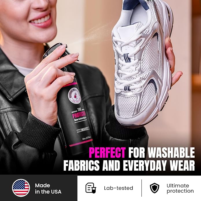 Pink Miracle The Protector Water and Stain Fabric Guard Repellent Spray for Shoes-Ruum Studio Home