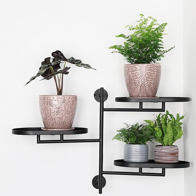 6 Inch Retro Ceramic Planter Set of 2 with Drainage Hole and Saucer for Plants, Indoor-Outdoor Garden Pots for Succulent, Orchid, and Flower (Fits Inner Pots Up to 5 Inches, Retro Peach)-Ruum Studio Home