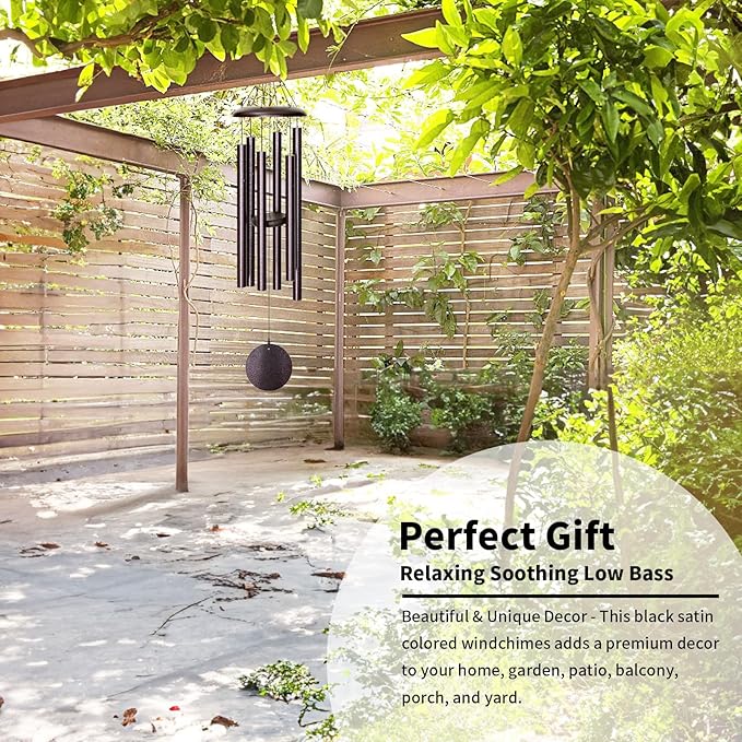Wind Chimes for Outside, 36'' Wind Chime Outdoors Deep Tone Unique Wind Chimes Outdoor Clearance, Gifts for Mother's Day/Housewarming/Christmas-Ruum Studio Home