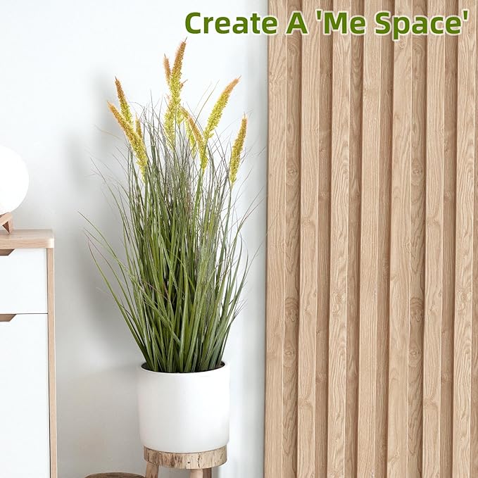 Green Onions Fake Plants,Artificial Plants Indoor, Fake Grass Decor Green Plant Fake Outdoor Flowers Fake Succulents,Artificial Tall Grass Plants with Pots House Decorative(36“ 2 Pack)-Ruum Studio Home