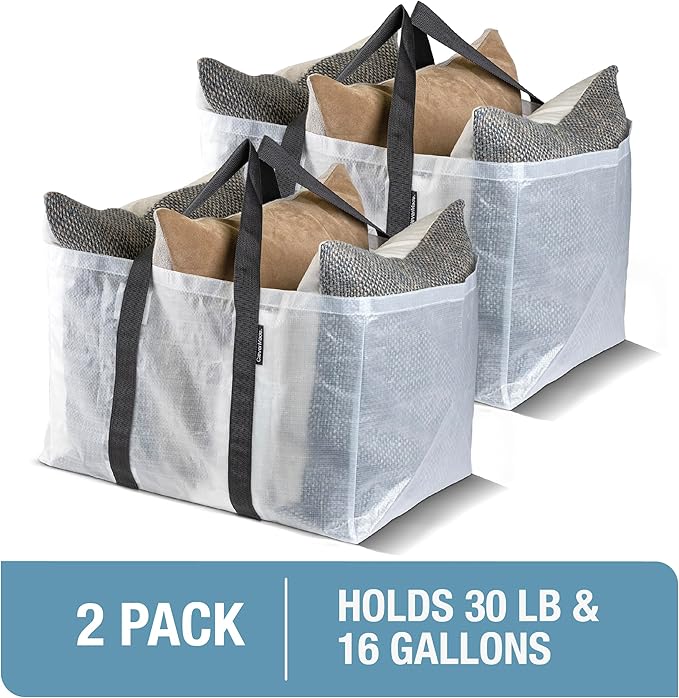 CleverMade Under Bed Storage Bag - Collapsible Storage for Shoes and Clothes Easy Use - Heavy Duty Utility Bag Home-Ruum Studio Home