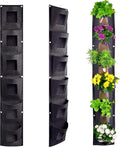Hanging Planter Bags, Vertical Garden Planting Wall Gardening Grow Bag, 6 Pockets Large Wall Planter - Indoor Outdoor Plants Flowers Herbs, Waterproof Reusable-Ruum Studio Home