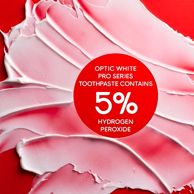 Colgate Optic White Overnight Teeth Whitening Pen and Whitening Toothpaste Kit, Includes 0.08 fl oz Teeth Whitener Pen with 21 Nightly Treatments Plus a 3.0 fl oz Enamel Safe Whitening Toothpaste-Ruum Studio Home