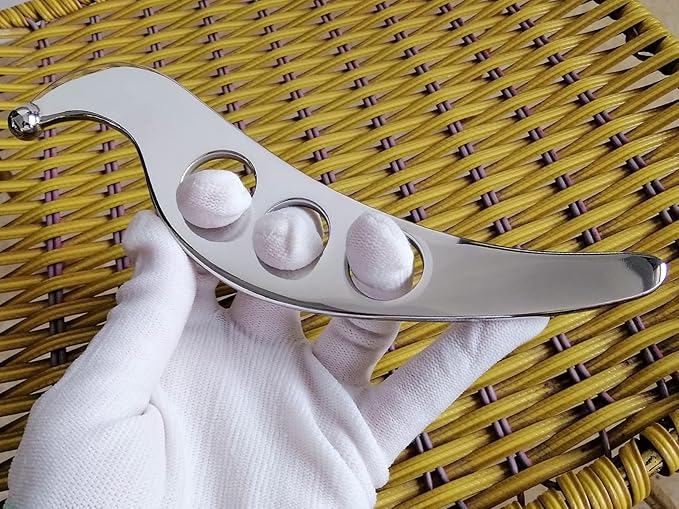 Gua sha Tool gua sha Stainless Steel iastm Tool Gussha Massage Tool Muscle Scraping Tool for Soft Tissue Therapy and Reduce Arms,Back, Legs, Neck Muscle Pain(XSS)………-Ruum Studio Home