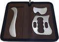 Gua sha Tool gua sha Stainless Steel iastm Tool Gussha Massage Tool Muscle Scraping Tool for Soft Tissue Therapy and Reduce Arms,Back, Legs, Neck Muscle Pain(SSB)………-Ruum Studio Home